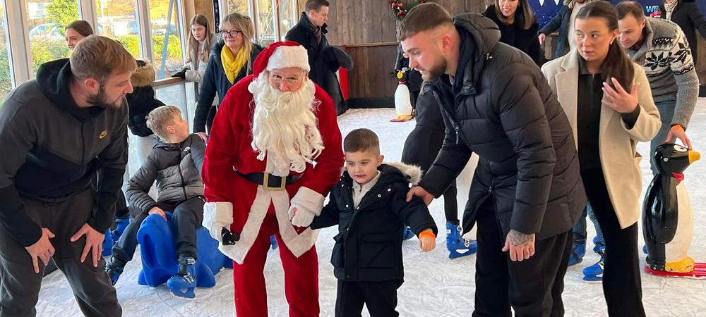 Santa is visiting Windsor On Ice this Christmas!